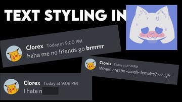 All Text STYLES on DISCORD!