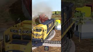 The Weirdest Track in the World #train #automobile #railway #railroad #locomotive #shorts #viral