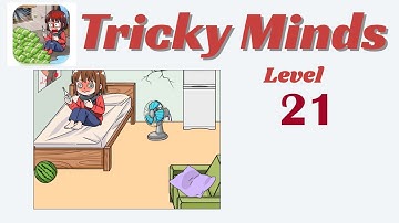 Tricky Minds Level 21 - Help The Girl Cool Down 🧠 | Walkthrough