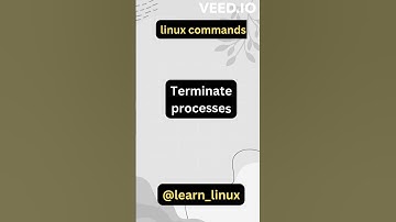 Mastering Linux kill #shorts #linux | KILL command |