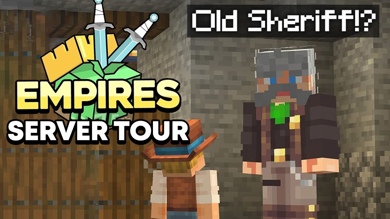 Getting a server tour on Empires Season 2 (as the Old Sheriff) - YouTube