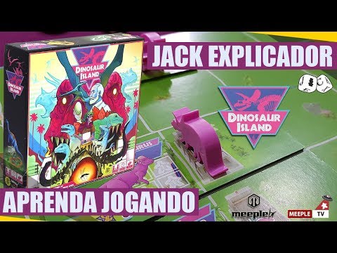 Ilha dos Dinossauros – Jogo de Tabuleiro - Dinos & Sauros