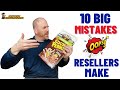 10 Mistakes that Resellers Make on Ebay & Beyond