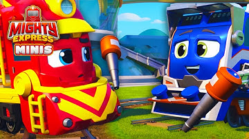 Milo Makes Tracks! 🔨 MINI EPISODE 🔨 - Mighty Express Official