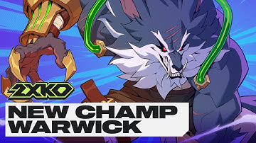 Warwick Gameplay Reveal Trailer | 2XKO