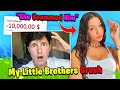 I Stream Sniped my LITTLE BROTHER until he ASKED OUT his CRUSH! (he raged)