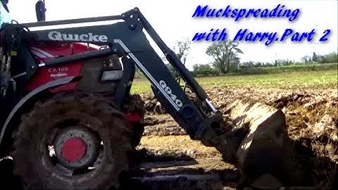 MUCK SPREADING WITH HARRY. PART 2