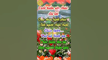 Chúc mọi người cuối tuần vui vẻ và bình an❤ .#shorts