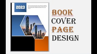 how to make book cover page in ms word design letterhead bookcoverdesign bookcovers books