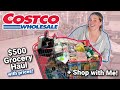 $500 Costco Haul &amp; Shop with Me!| Sarah Rae Vargas
