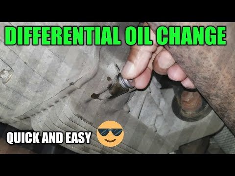 Mercedes Rear Differential Oil Change