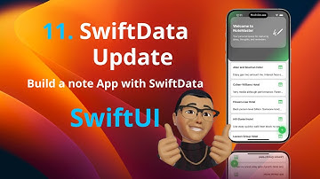 🔥SwiftData - Update operation | Build a Note App #11