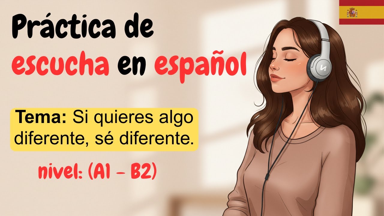 Spanish Conversation Practice | Level: A1-B2 | Spanish Podcast