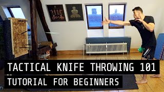 MEED - Tactical Knife Throwing 101 - Tutorial for Beginners [ENG Subs]