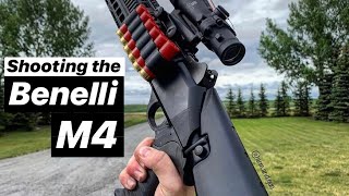 Shooting the Benelli M4 Tactical - Spoiler Alert: IT'S AMAZING