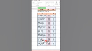 Cách tạo ô tìm kiếm trong excel 🥰🥰🥰