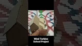 Wind Turbine Kaise banaye  schoolproject freeenergy  scienceproject shorts