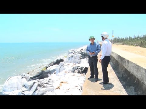 Video Quảng Nam khẩn trương tìm giải pháp chống sạt lở kè... - youtube