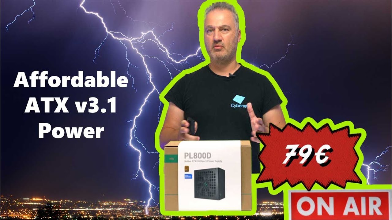 Deepcool PL800D: The most affordable ATX v3.1 PSU!