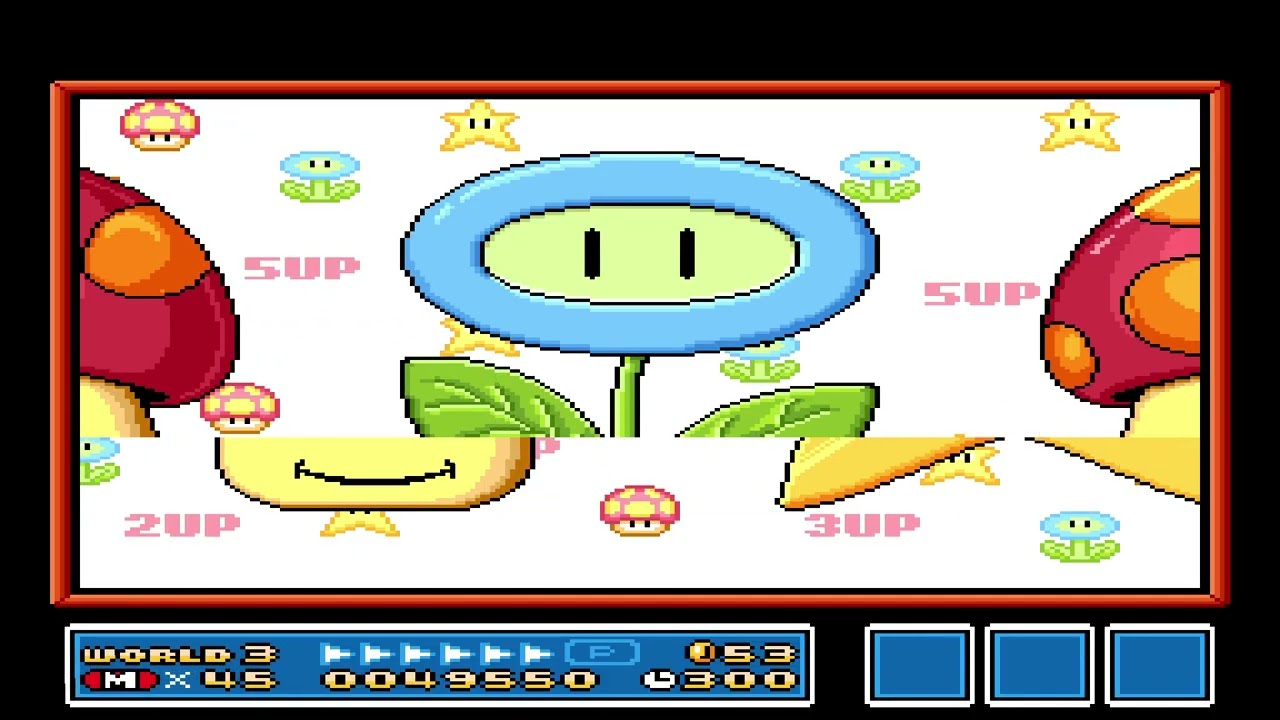 Super Mario All Stars + Super Mario World, Super Mario Bros 3 Mundo 3.