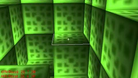 C# Voxel Engine - First attempt at shadowing