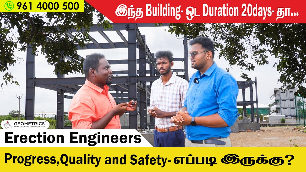 Building 3 நாள்-ல முடிச்சோம் 