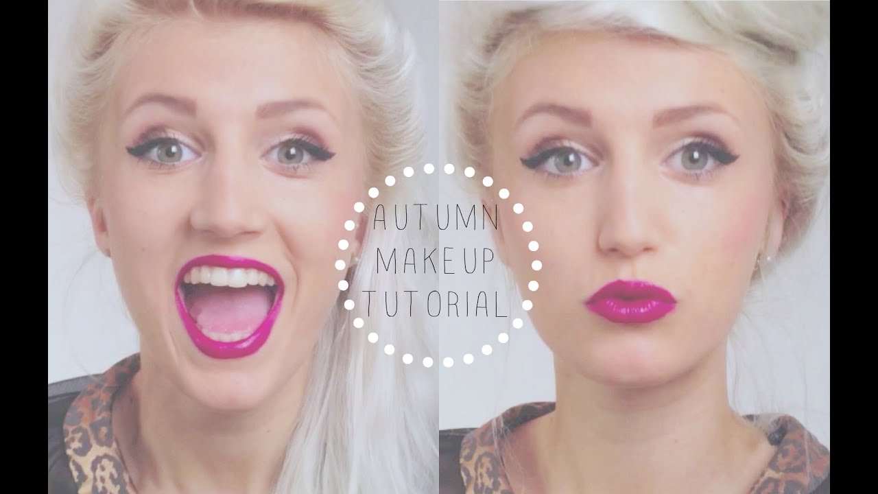 Autumn Makeup Tutorial - YouTube