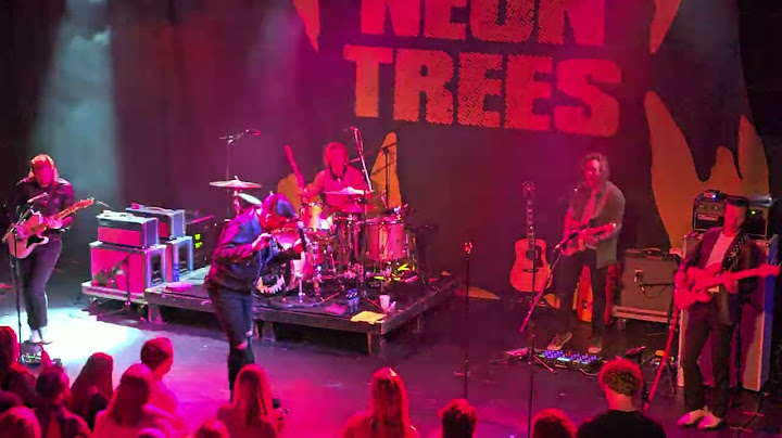 Neon Trees - Live at Workplay Theatre, Birmingham, AL, 04/03/2025 [Full Show]