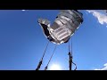 Wingsuit Flight - straight & steep line