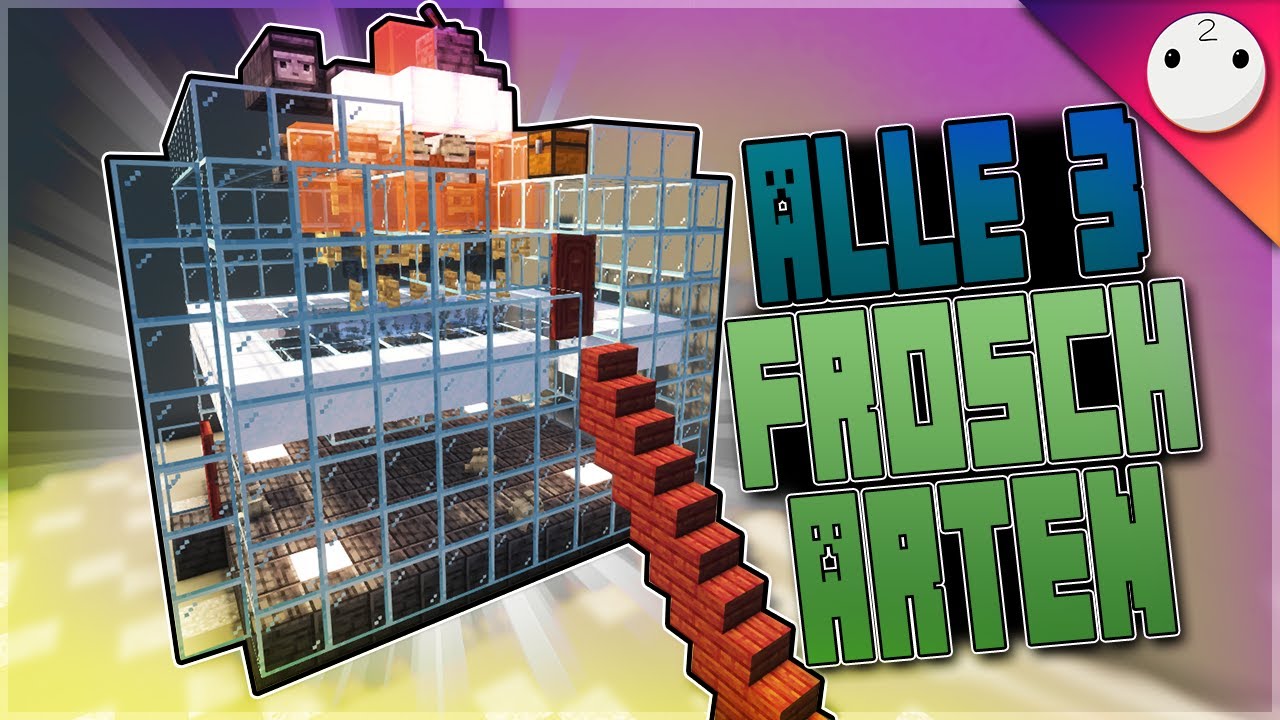 MINECRAFT 1.19.2 FROG FARM Tutorial Deutsch ALLE ARTEN