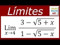 LÍMITES ALGEBRAICOS - Ejercicio 16