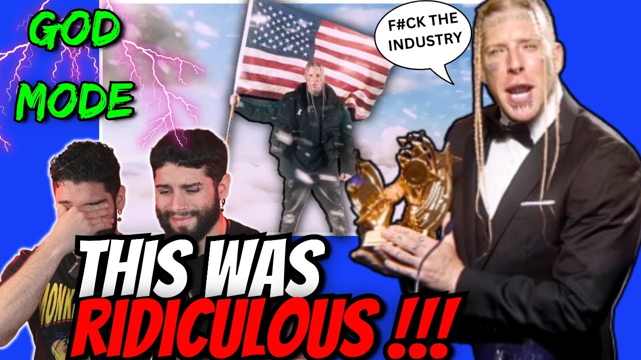 Tom Is A PROBLEM !! TOM MACDONALD- GOD MODE | Twin Rappers React | The Best Tom Music Video So FAR !