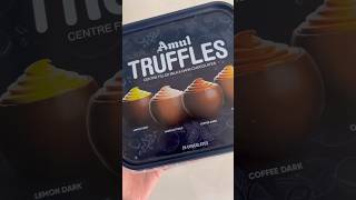 Trying The Amul Truffle Chocolates 