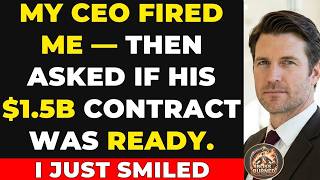 My CEO Fired Me—Then Asked If His $1 5B Contract Was Ready  I Just Smiled