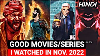 8 Good Movies U0026 Series I Watched In November 2022  M2w Tv