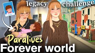 Family Gameplay In Paralives! (Paralives Legacy Challenge Longplay With Commentary)
