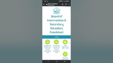 Check Result  BISE Faisalabad||Second Annual Examination ||2022