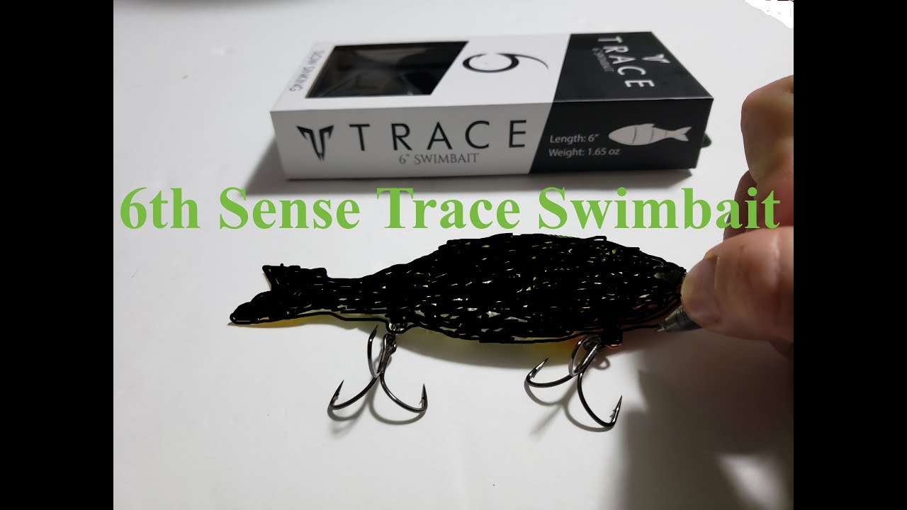 NEW 6th Sense TRACE Swimbait (plus other items from the end of summer sale)