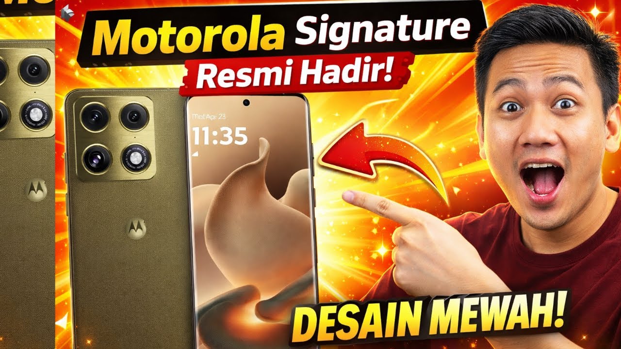 Motorola Signature...!!!  HP Premium dengan Ciri Khas Kelas Atas?