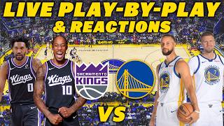 Sacramento Kings vs Golden State Warriors | Live Play-By-Play & Reactions