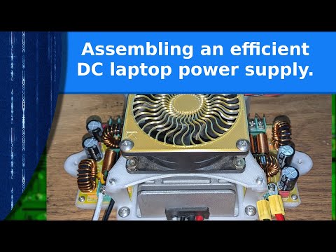 Electronics - Assembling an off grid laptop power supply with RFI filters
