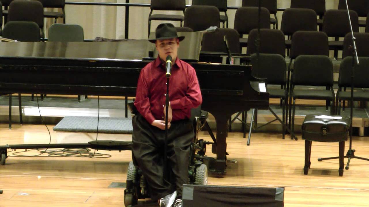 Ben Waites sings at Stamps Baxter School of Music YouTube