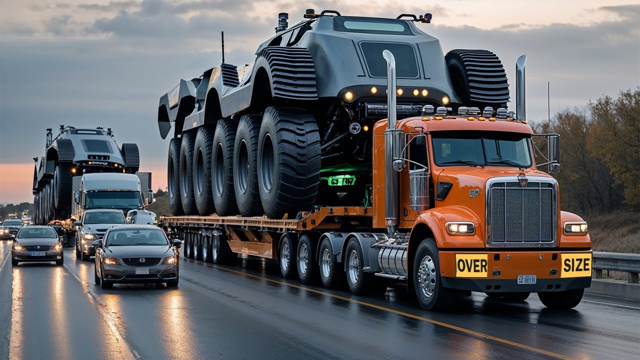 Extreme Dangerous Transport Skill Operations Oversize Truck | Biggest Heavy Equipment Machines #54
