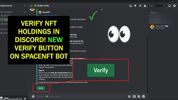 Verify Solana NFTs on Discord! Set up your verification channel with SpaceNFT