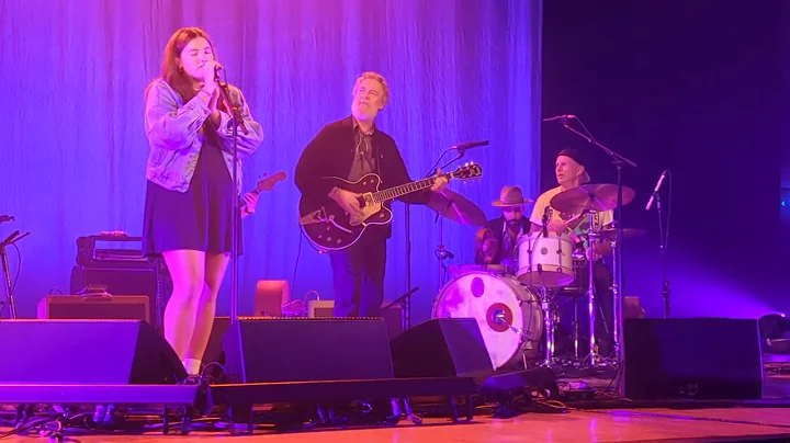 Glen Hansard and Olivia Vedder with Chad Smith on drums--I Am My Father's Daughter