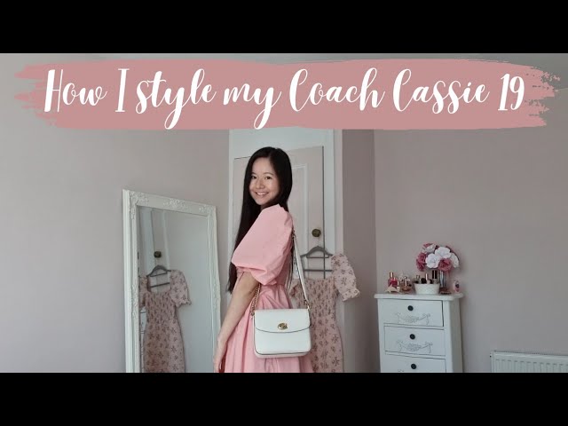 Style my Coach Cassie 19 with me! 