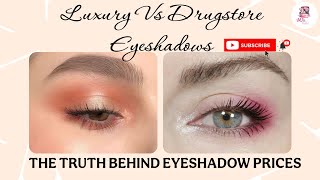 Luxury vs Drugstore Eyeshadow: The Shocking Truth You Need to See! | @MIandhalo  #eyemakeup