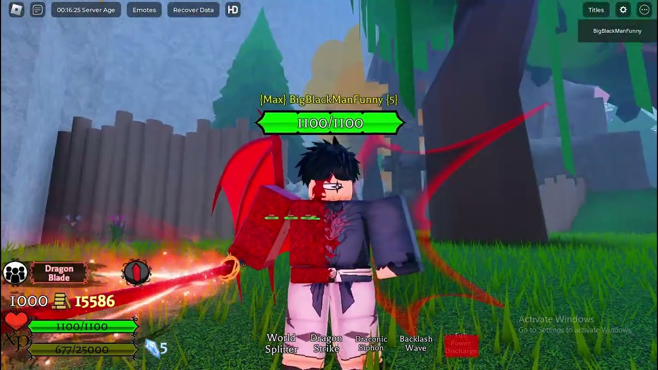 Dragon Blade Rework (Primordial Arts)