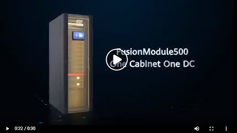 FusionModule500 Smart Mini Data Center