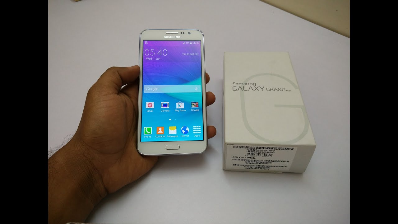 Samsung Galaxy Grand Max Unboxing  YouTube